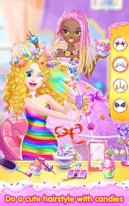 Sweet Princess Candy Makeup screenshot 2