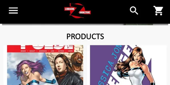 LIBRAIRIE Z BOOKSTORE screenshot 0