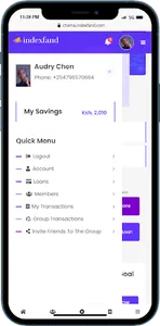 INDEXFAND SACCO APP screenshot 1