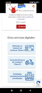 Consulta Licencias - MTC screenshot 2