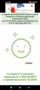 Consulta Licencias - MTC screenshot 4