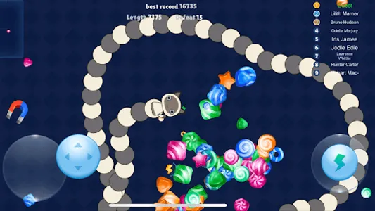 Snake Slither: Rivals io Game screenshot 24