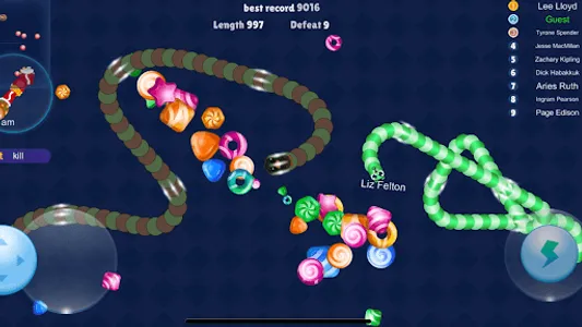 Snake Slither: Rivals io Game screenshot 25