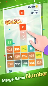 Brick Game 2048 screenshot 0