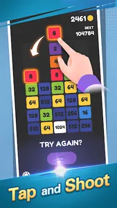 Brick Game 2048 screenshot 1