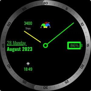 Minimalist Watch Face screenshot 1