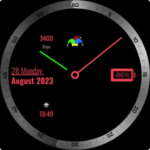 Minimalist Watch Face screenshot 2