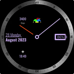 Minimalist Watch Face screenshot 3