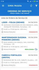 SIMA Mobile - Controle de Prag screenshot 2