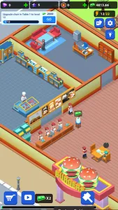 Burger & Pizza Idle Tycoon screenshot 0