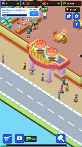 Burger & Pizza Idle Tycoon screenshot 3