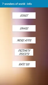 7 wonders of world : Info screenshot 0