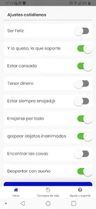 Ajustes de la vida screenshot 2