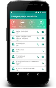 Emergency Helpline in India screenshot 0