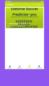 Lifetime Soccer Predictor-pro screenshot 1