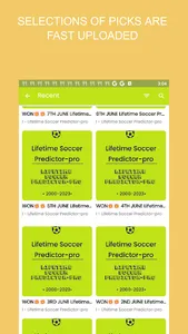 Lifetime Soccer Predictor-pro screenshot 2