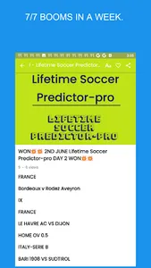 Lifetime Soccer Predictor-pro screenshot 3