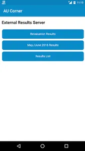 AU Results - AU COE Corner screenshot 5