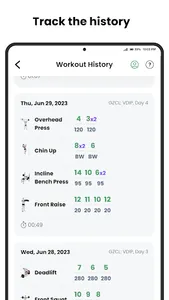 Liftosaur - weightlifting app screenshot 3