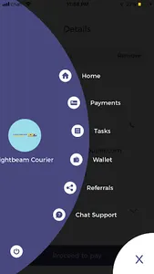 Lightbeam Courier screenshot 1