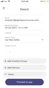 Lightbeam Courier screenshot 2