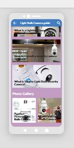 light bulb camera instruction screenshot 1