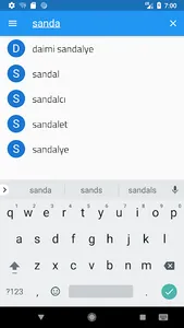 Turkmeneli Dictionary screenshot 1