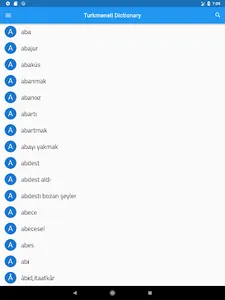 Turkmeneli Dictionary screenshot 5
