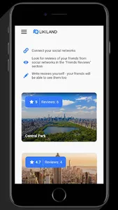 LIKILAND - friends reviews screenshot 0