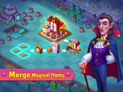 Merge Vampire: Monster Mansion screenshot 14