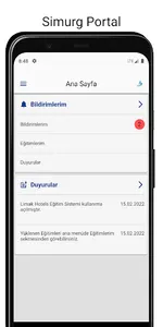 Simurg Portal screenshot 1