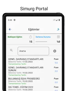 Simurg Portal screenshot 8