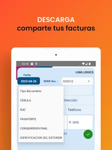 Facturalo icr - Cree facturas screenshot 6