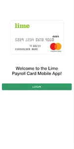 Lime Card Mobile screenshot 0