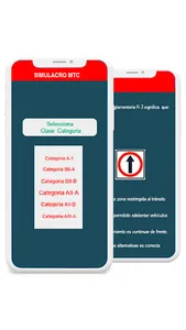Simulacros Examen MTC PERU screenshot 3