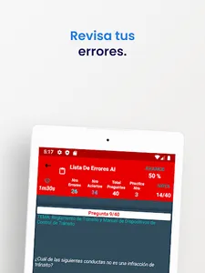 Simulacros Examen MTC PERU screenshot 6