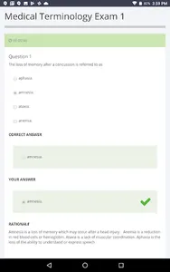 Medical Terminology Review screenshot 11