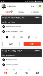 DriverAnywhere screenshot 2