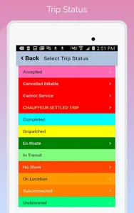 LimoWiz Driver App (LWD) screenshot 3