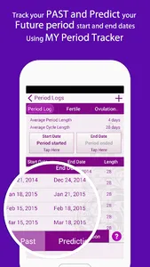 My Period Tracker / Calendar screenshot 5