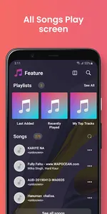 Music Player - Audio Player -  screenshot 3