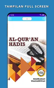 Al-Qur'an Hadis Kelas 8 MTs screenshot 0