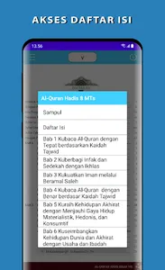 Al-Qur'an Hadis Kelas 8 MTs screenshot 1