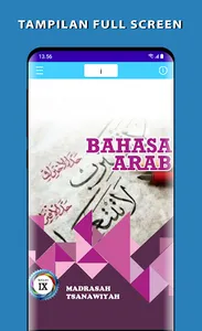 Bahasa Arab Kelas 9 MTs screenshot 0