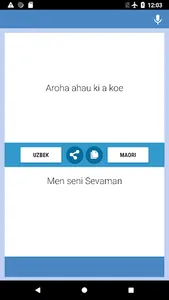 Uzbek-Maori Translator screenshot 4