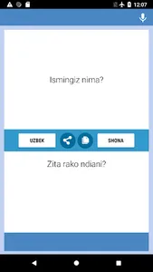 Uzbek-Shona Translator screenshot 0