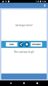 O'zbek  - Vetnam Tarjimon screenshot 0