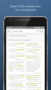 Dictionary Linguee screenshot 5