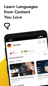 LingQ - Learn German screenshot 0