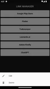 Link Manager screenshot 2